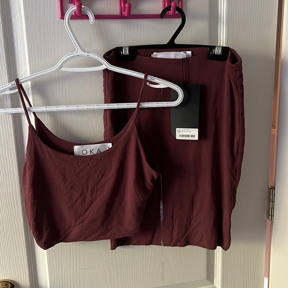 Workhall- Okakie mini skirt and crop top - Picture 1 of 3